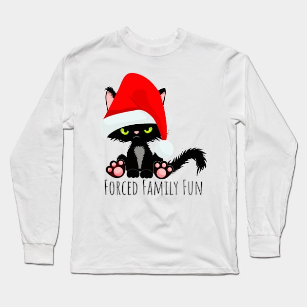 Forced Family Fun Long Sleeve T-Shirt by Vakian